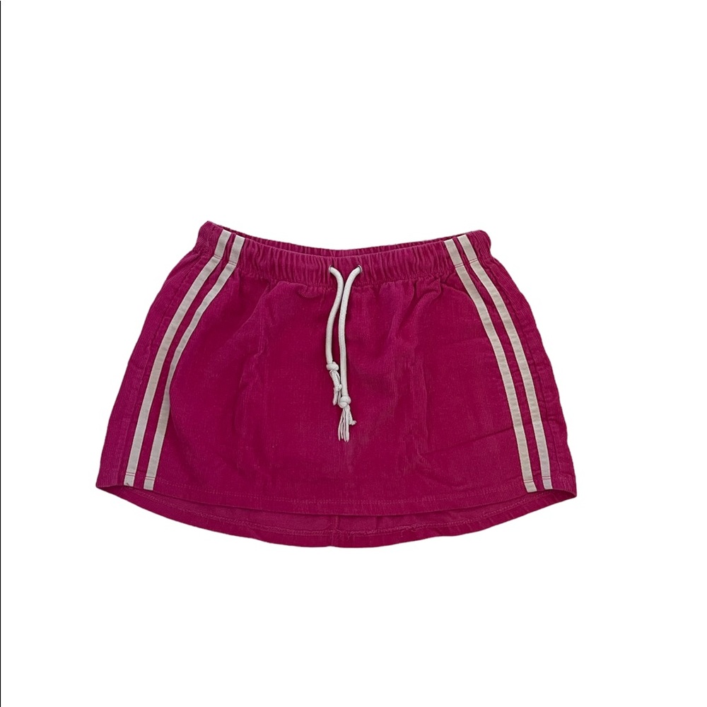 Pink mini skirt